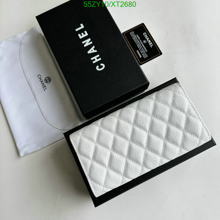 Chanel Bags ( 4A )-Wallet-,Code: XT2680,$: 55USD