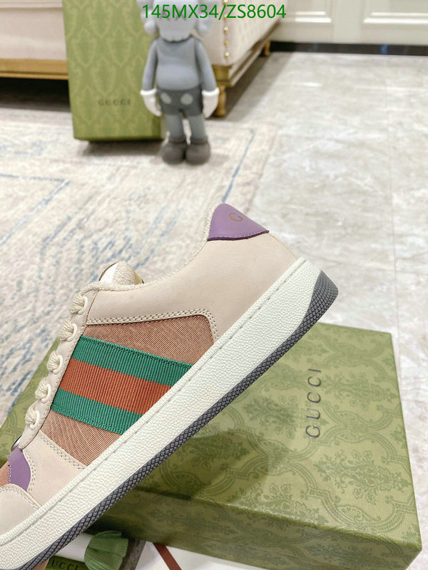 Men shoes-Gucci, Code: ZS8604,$: 145USD