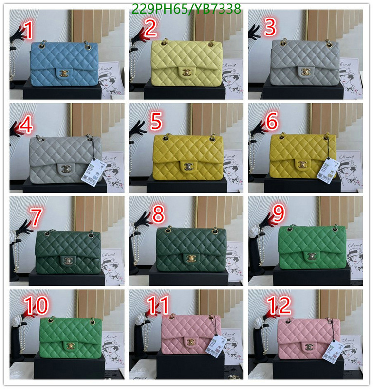 Chanel Bags -(Mirror)-Diagonal-,Code: YB7338,$: 229USD