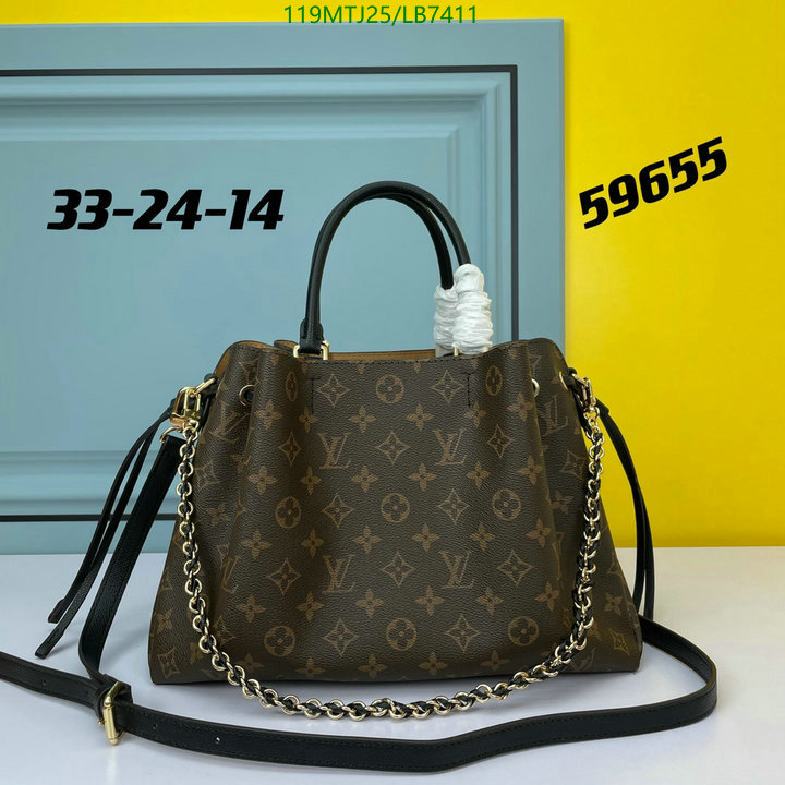 LV Bags-(4A)-Handbag Collection-,Code: LB7411,$: 119USD