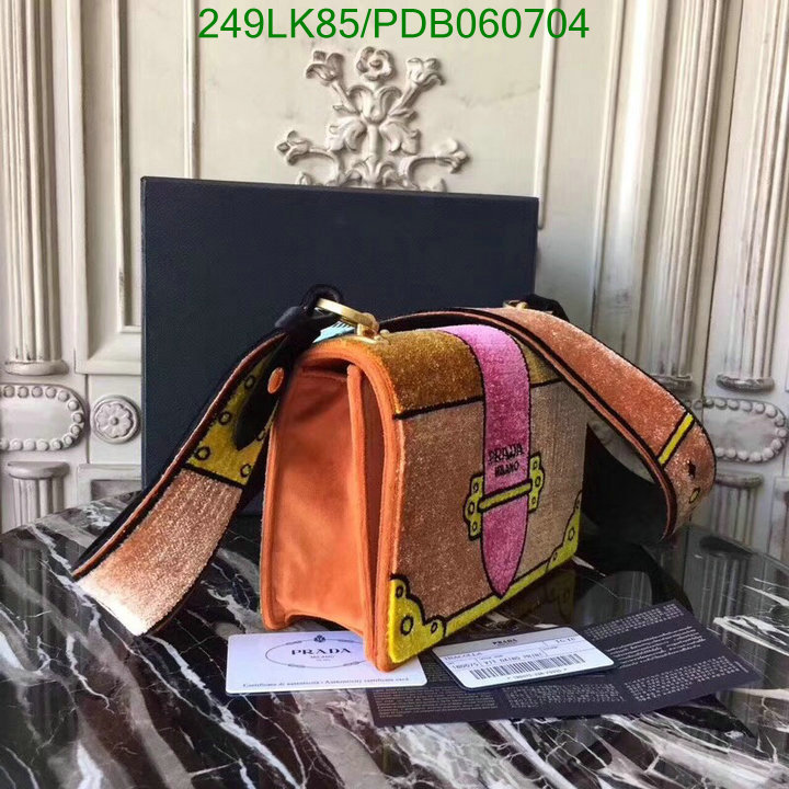 Prada Bag-(Mirror)-Diagonal-,Code: PDB060704,$: 249USD