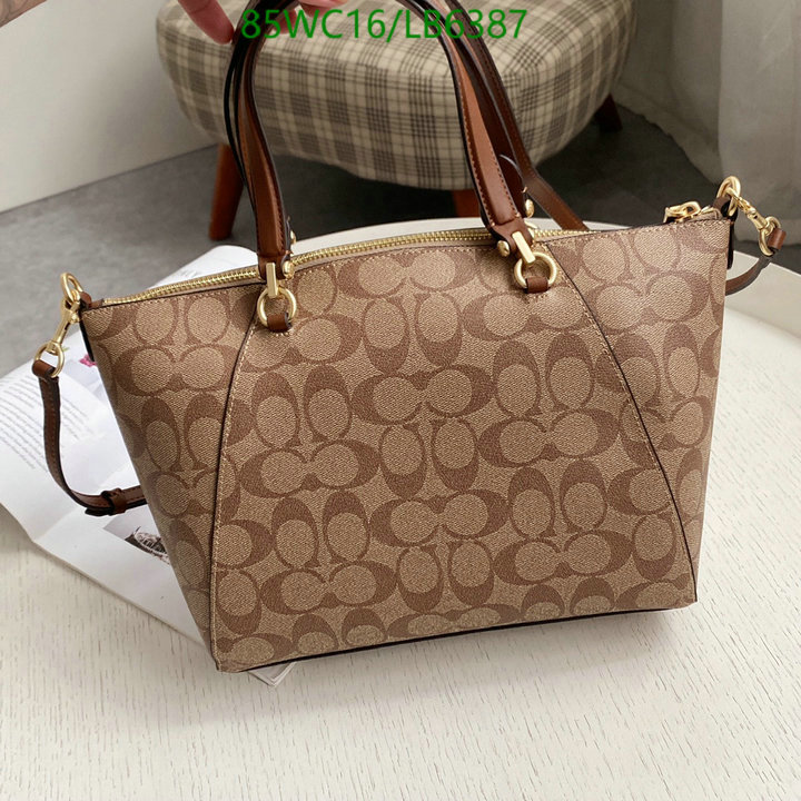 Coach Bag-(4A)-Tote-,Code: LB6387,$: 85USD