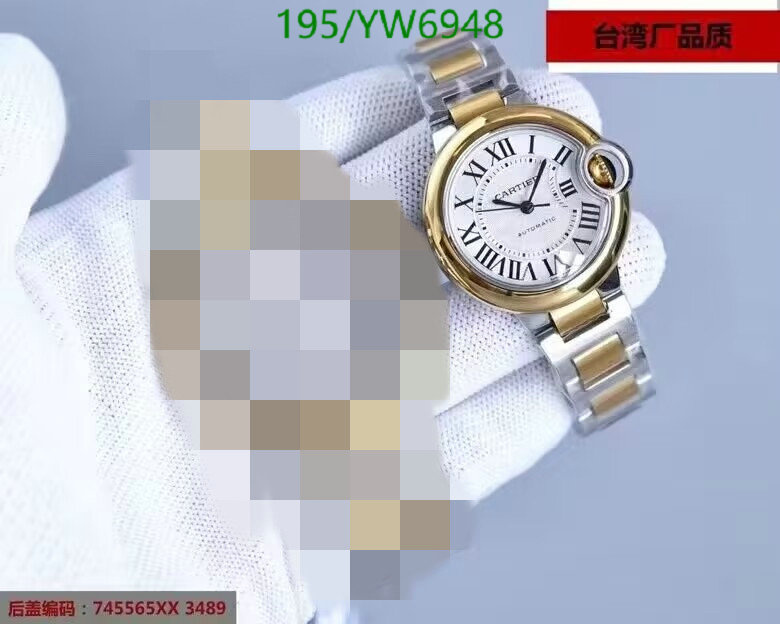 Watch-4A Quality-Cartier, Code: YW6948,$: 195USD