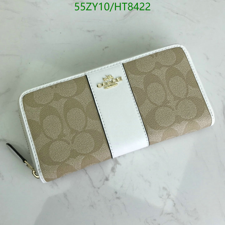 Coach Bag-(4A)-Wallet-,Code: HT8422,$: 55USD