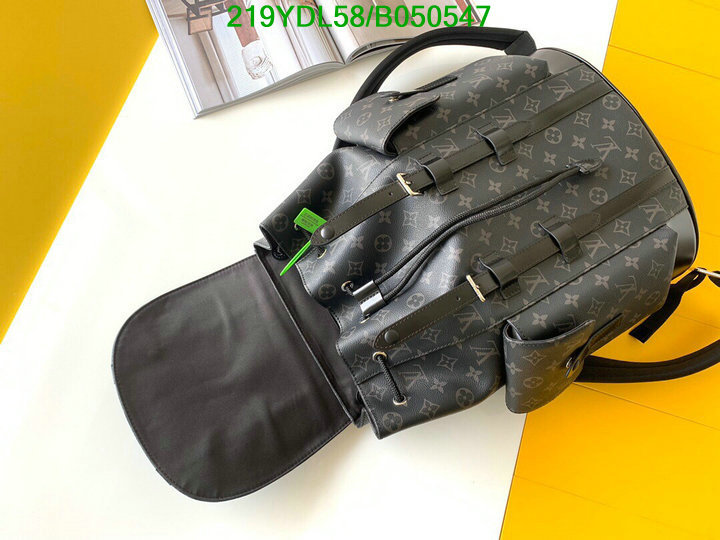 LV Bags-(Mirror)-Backpack-,Code: B050547,$: 219USD