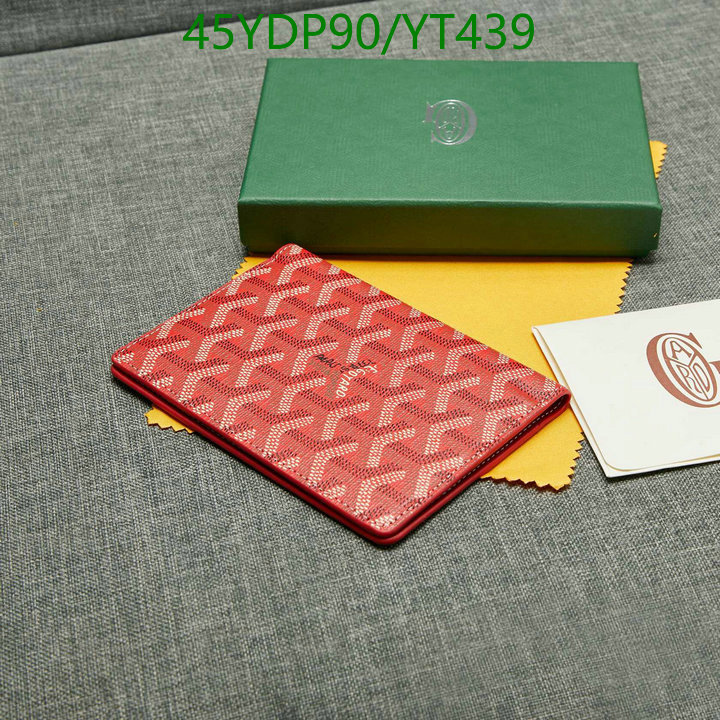 Goyard Bag-(Mirror)-Wallet-,Code: YT439,$: 45USD