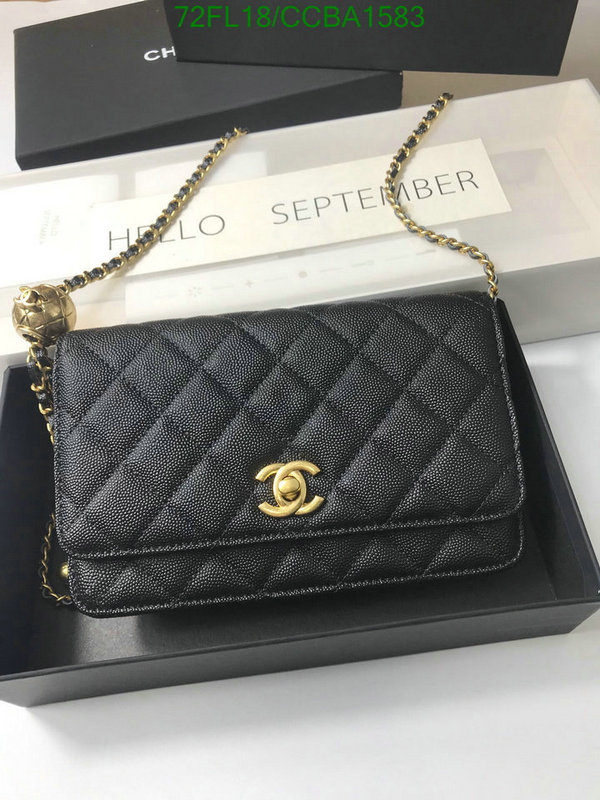 Chanel Bags ( 4A )-Diagonal-,Code: CCBA1583,$: 72USD