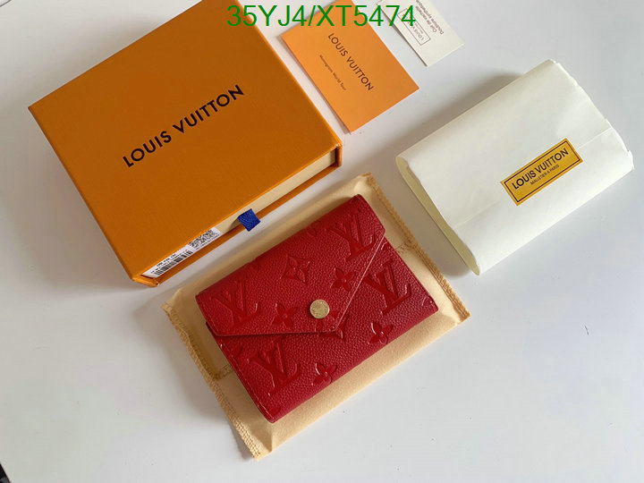 LV Bags-(4A)-Wallet-,Code: XT5474,$: 35USD