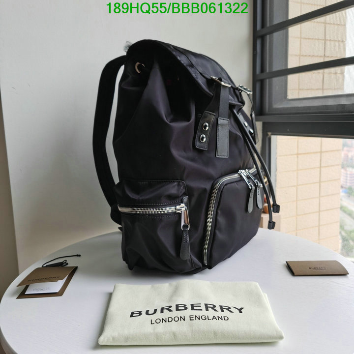 Burberry Bag-(Mirror)-Backpack-,Code: BBB061322,$: 189USD