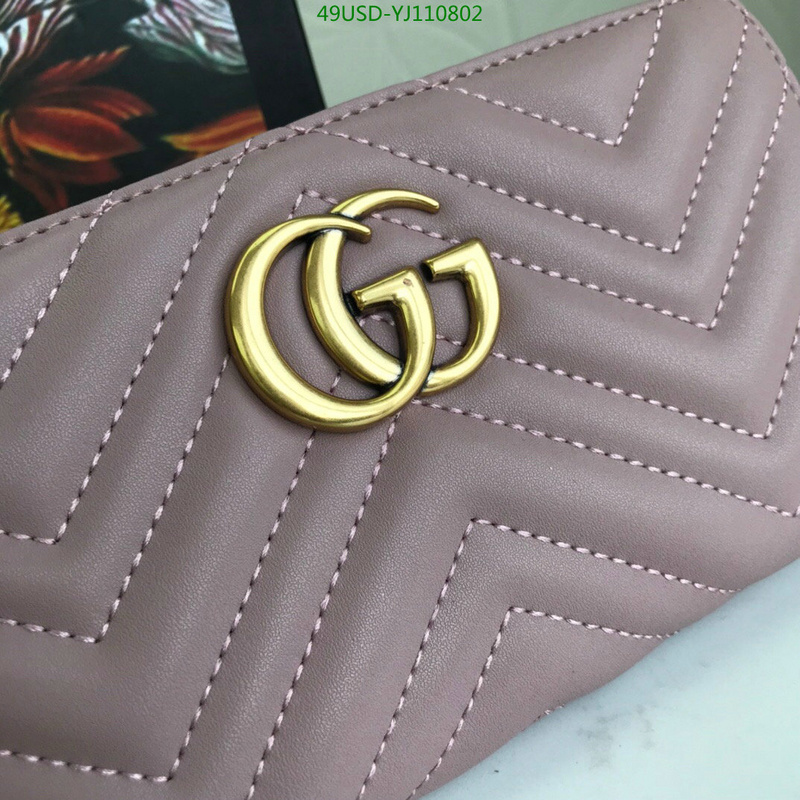 Gucci Bag-(4A)-Wallet-,Code: YJ110802,$:49USD