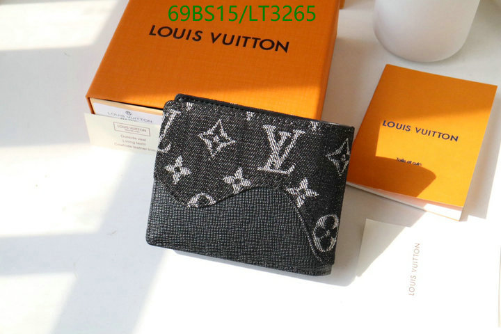 LV Bags-(Mirror)-Wallet-,Code: LT3265,$: 69USD