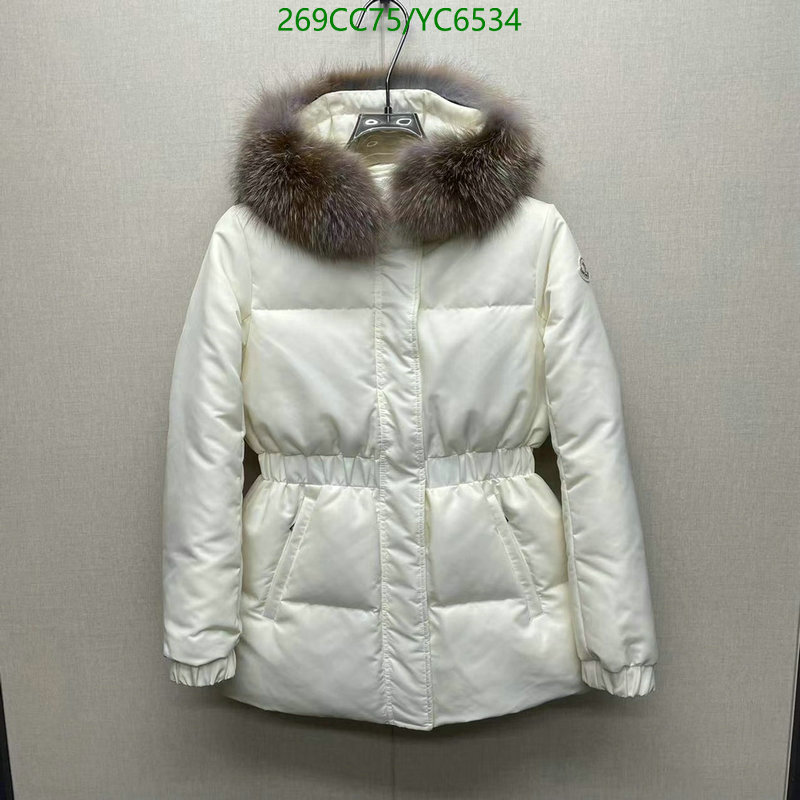 Down jacket Women-Moncler, Code: YC6534,$: 269USD