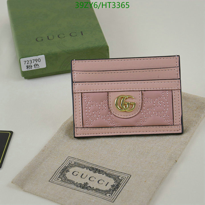 Gucci Bag-(4A)-Wallet-,Code: HT3365,$: 39USD