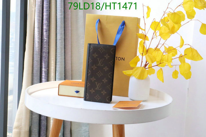 LV Bags-(Mirror)-Wallet-,Code: HT1471,$: 79USD