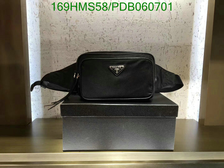 Prada Bag-(Mirror)-Diagonal-,Code: PDB060701,$: 169USD