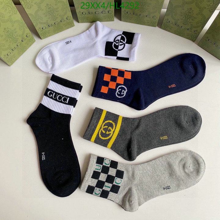 Sock-Gucci, Code: HL4292,$: 29USD