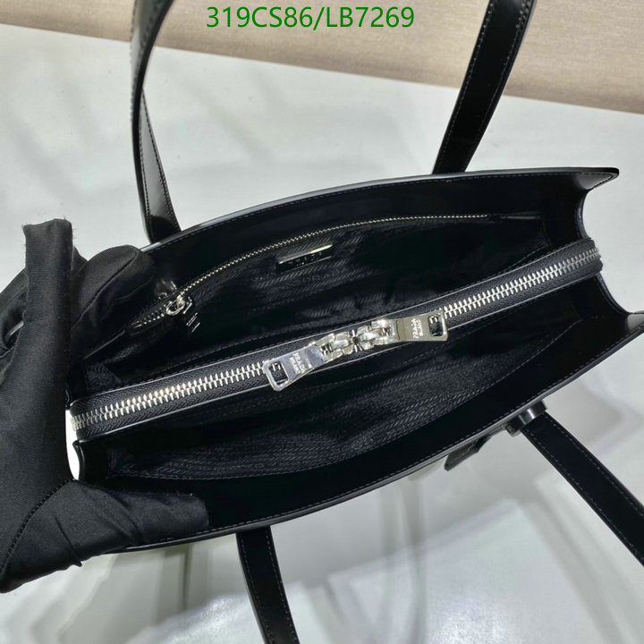 Prada Bag-(Mirror)-Handbag-,Code: LB7269,$: 319USD