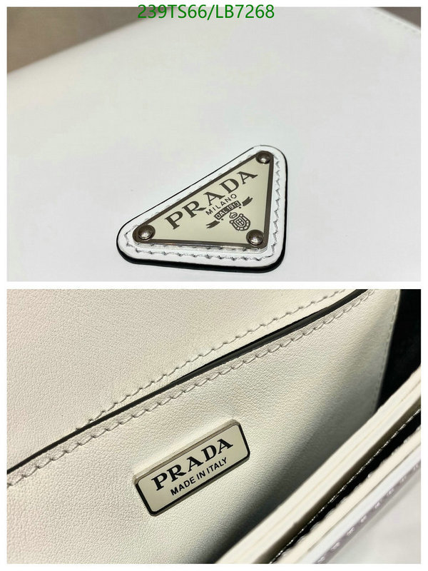 Prada Bag-(Mirror)-Diagonal-,Code: LB7268,$: 239USD