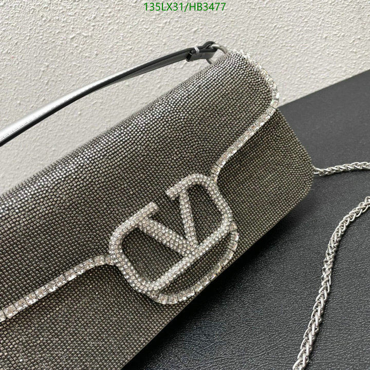 Valentino Bag-(4A)-LOC-V Logo ,Code: HB3477,$: 135USD