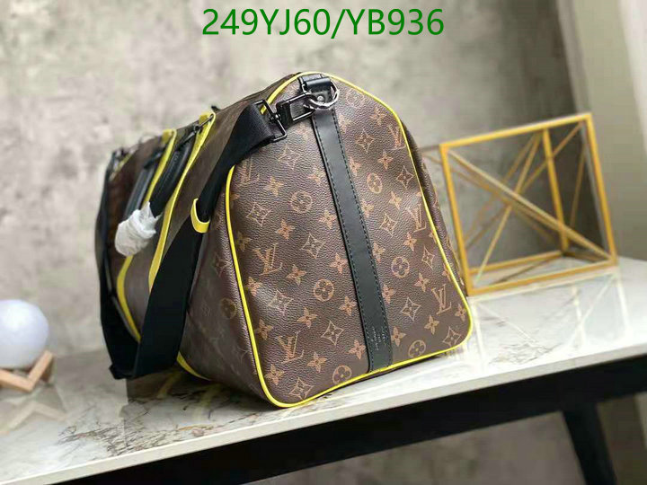 LV Bags-(Mirror)-Keepall BandouliRe 45-50-,Code: YB936,$: 249USD