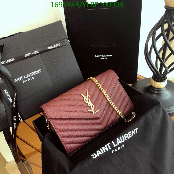 YSL Bag-(Mirror)-LouLou Series,Code: YLBP100903,$: 169USD