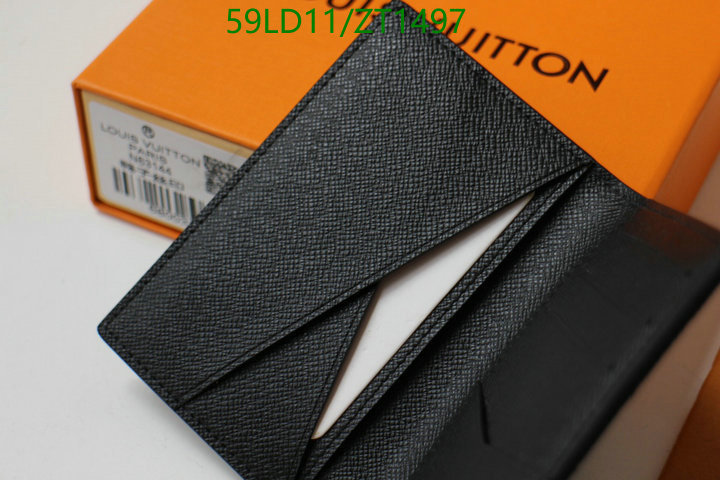 LV Bags-(Mirror)-Wallet-,Code: ZT1497,$: 59USD