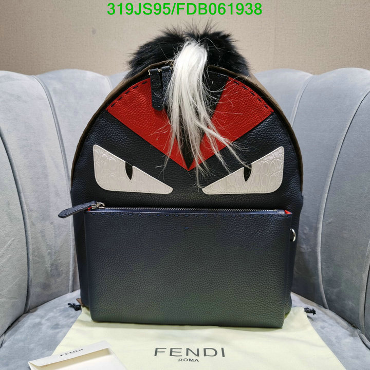 Fendi Bag-(Mirror)-Backpack-,Code: FDB061938,$: 319USD
