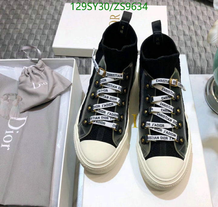 Men shoes-Dior, Code: ZS9634,$: 125USD