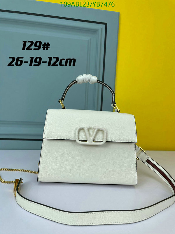 Valentino Bag-(4A)-Handbag-,Code: YB7476,$: 109USD