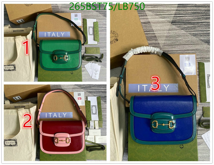 Gucci Bag-(Mirror)-Horsebit-,Code: LB750,$: 265USD