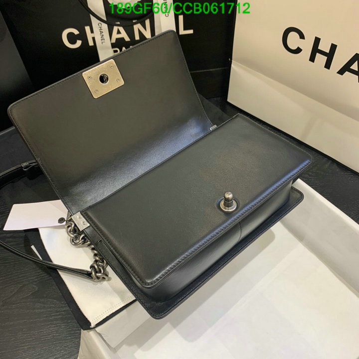 Chanel Bags -(Mirror)-Le Boy,Code: CCB061712,$: 189USD