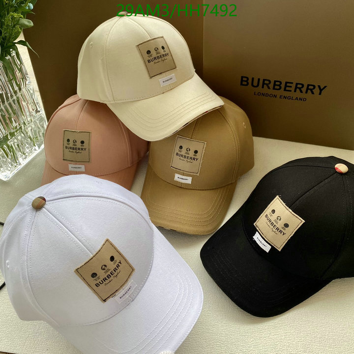 Cap -(Hat)-Burberry, Code: HH7492,$: 29USD