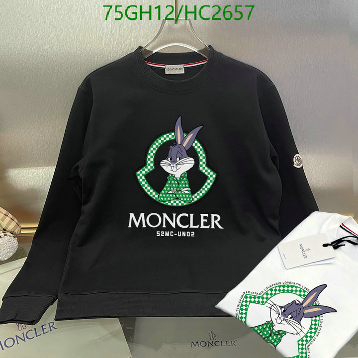 Clothing-Moncler, Code: HC2657,$: 75USD