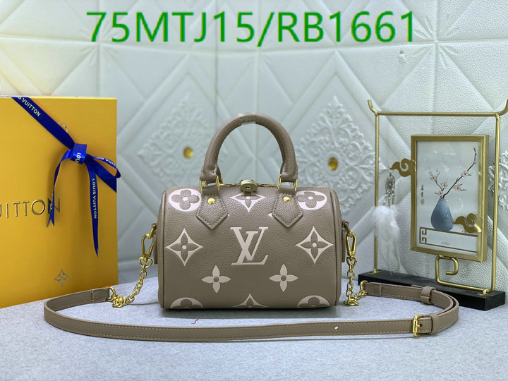 LV Bags-(4A)-Speedy-,Code: RB1661,$: 75USD