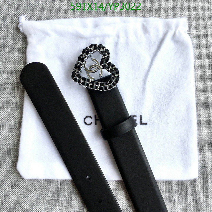 Belts-Chanel,Code: YP3022,$: 59USD