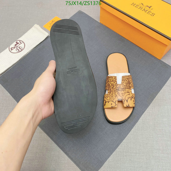 Men shoes-Hermes, Code: ZS1376,$: 75USD