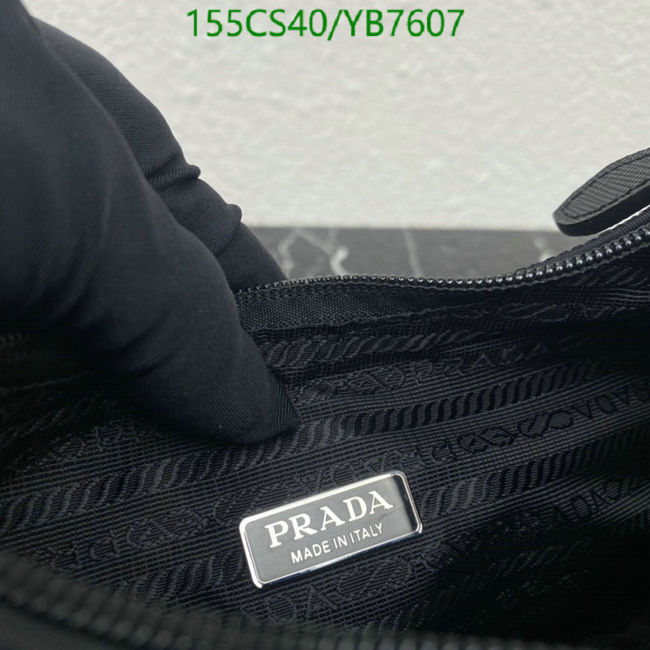 Prada Bag-(Mirror)-Re-Edition 2000,Code: YB7607,$: 155USD