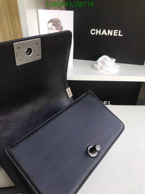 Chanel Bags -(Mirror)-Le Boy,Code: ZB716,$: 159USD