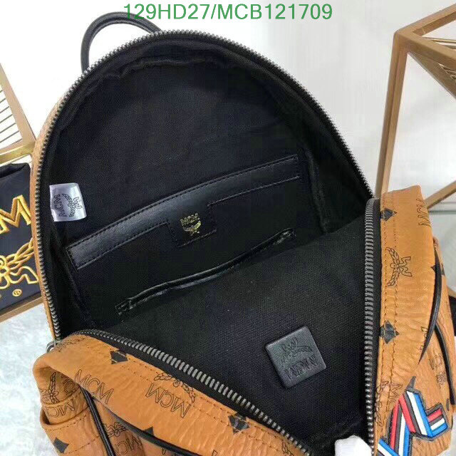 MCM Bag-(Mirror)-Backpack-,Code: MCB121709,$: 129USD