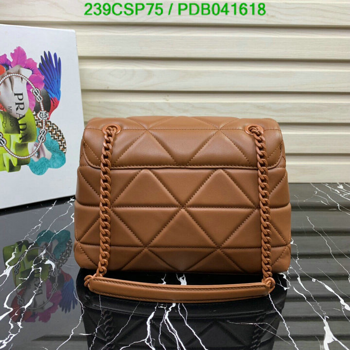 Prada Bag-(Mirror)-Diagonal-,Code: PDB041618,$: 239USD