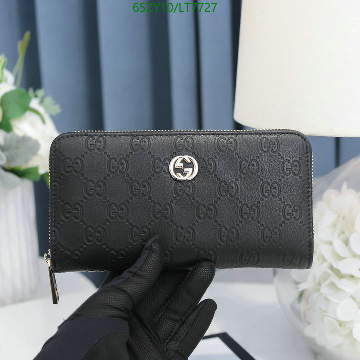 Gucci Bag-(4A)-Wallet-,Code: LT7727,$: 65USD