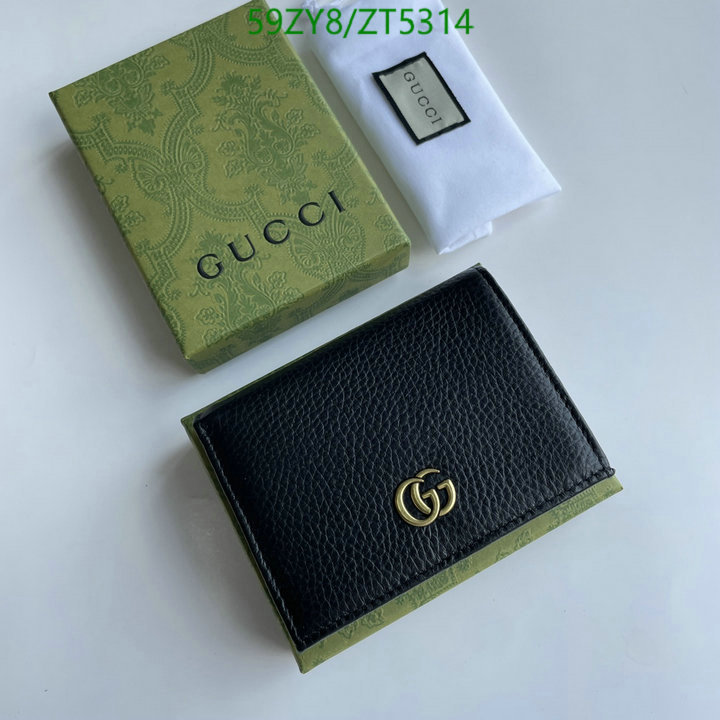 Gucci Bag-(4A)-Wallet-,Code: ZT5314,$: 59USD