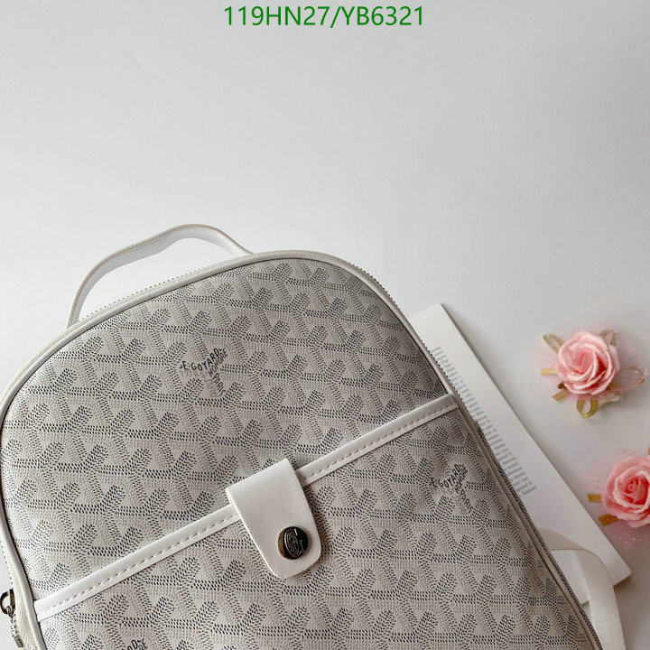 Goyard Bag-(4A)-Backpack-,Code: YB6321,$: 119USD