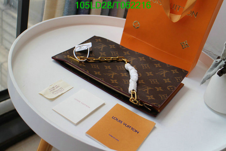 LV Bags-(Mirror)-Wallet-,Code: T062216,$: 105USD