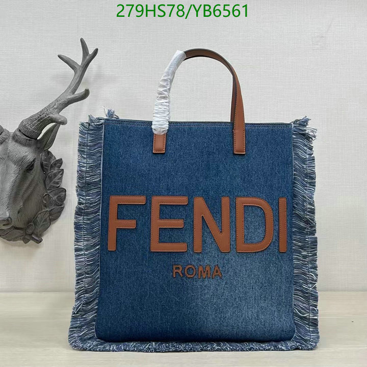 Fendi Bag-(Mirror)-Handbag-,Code: YB6561,$: 279USD