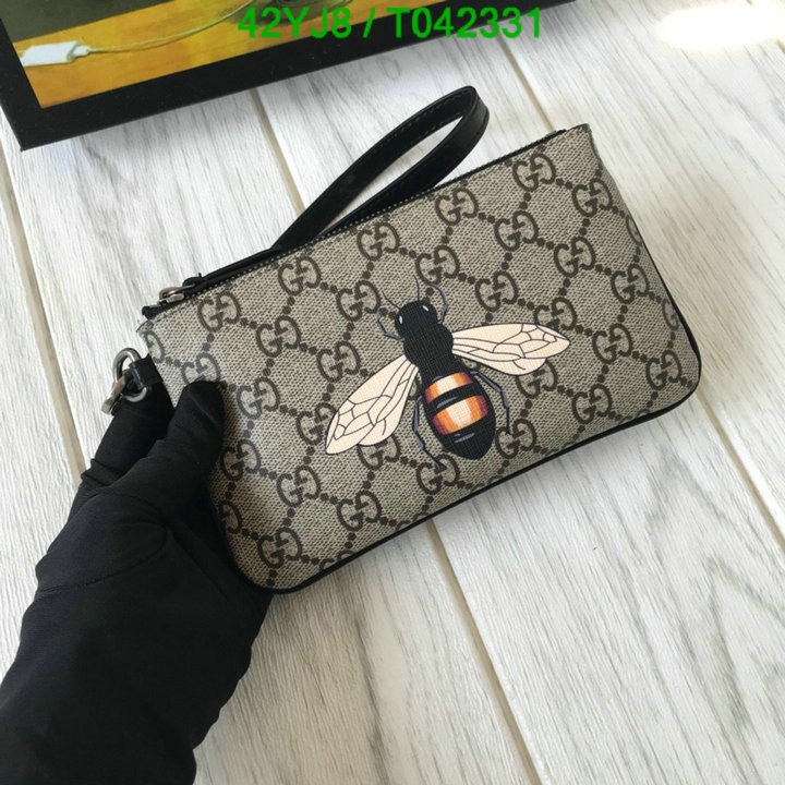 Gucci Bag-(4A)-Wallet-,Code: T042331,$: 42USD