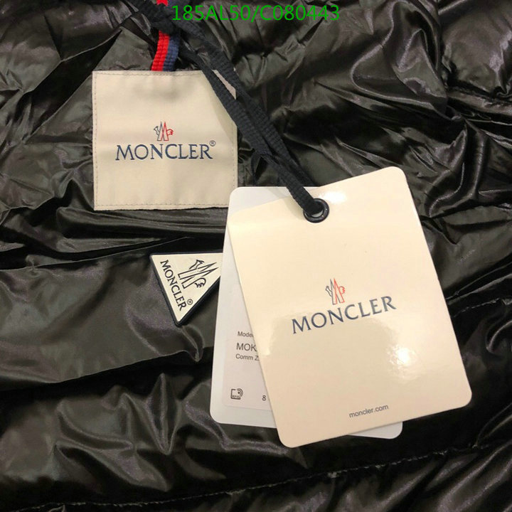 Down jacket Men-Moncler, Code:C080443,$: 185USD