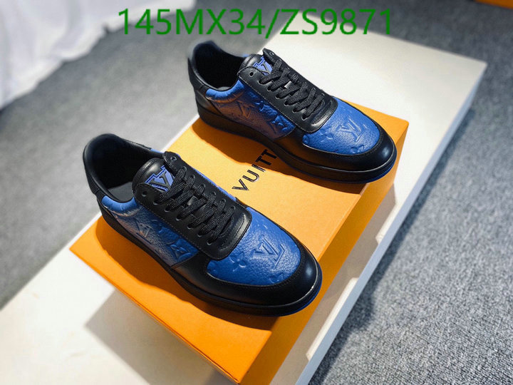 Men shoes-LV, Code: ZS9871,$: 145USD