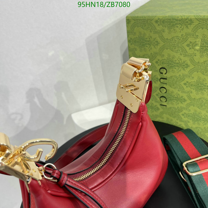 Gucci Bag-(4A)-Diagonal-,Code: ZB7080,$: 95USD