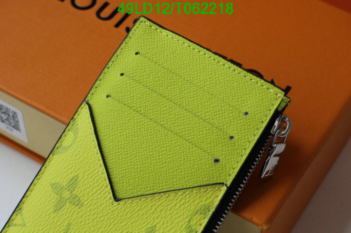 LV Bags-(Mirror)-Wallet-,Code: T062218,$: 49USD